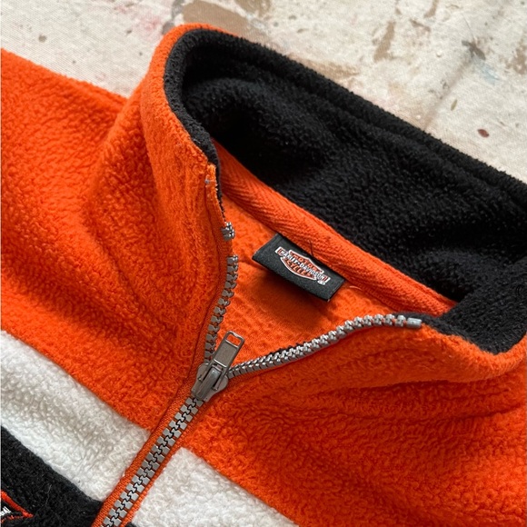 Vintage | Harley Davidson | 1/4 Zip | Fleece - Picture 4 of 6